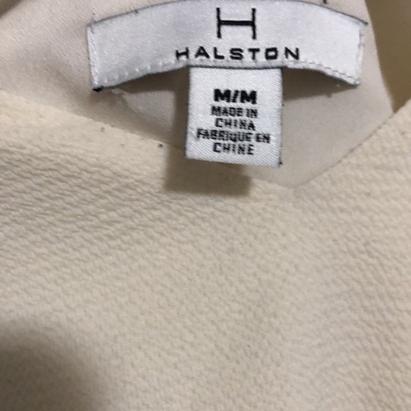 H by Halston cream blouse - Picture 2 of 2